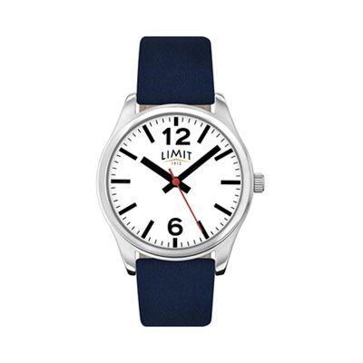 Men's navy strap watch 5627.02